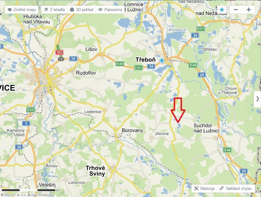 Chata U Rybnika Novy Lipnicky Trebon Exterior photo